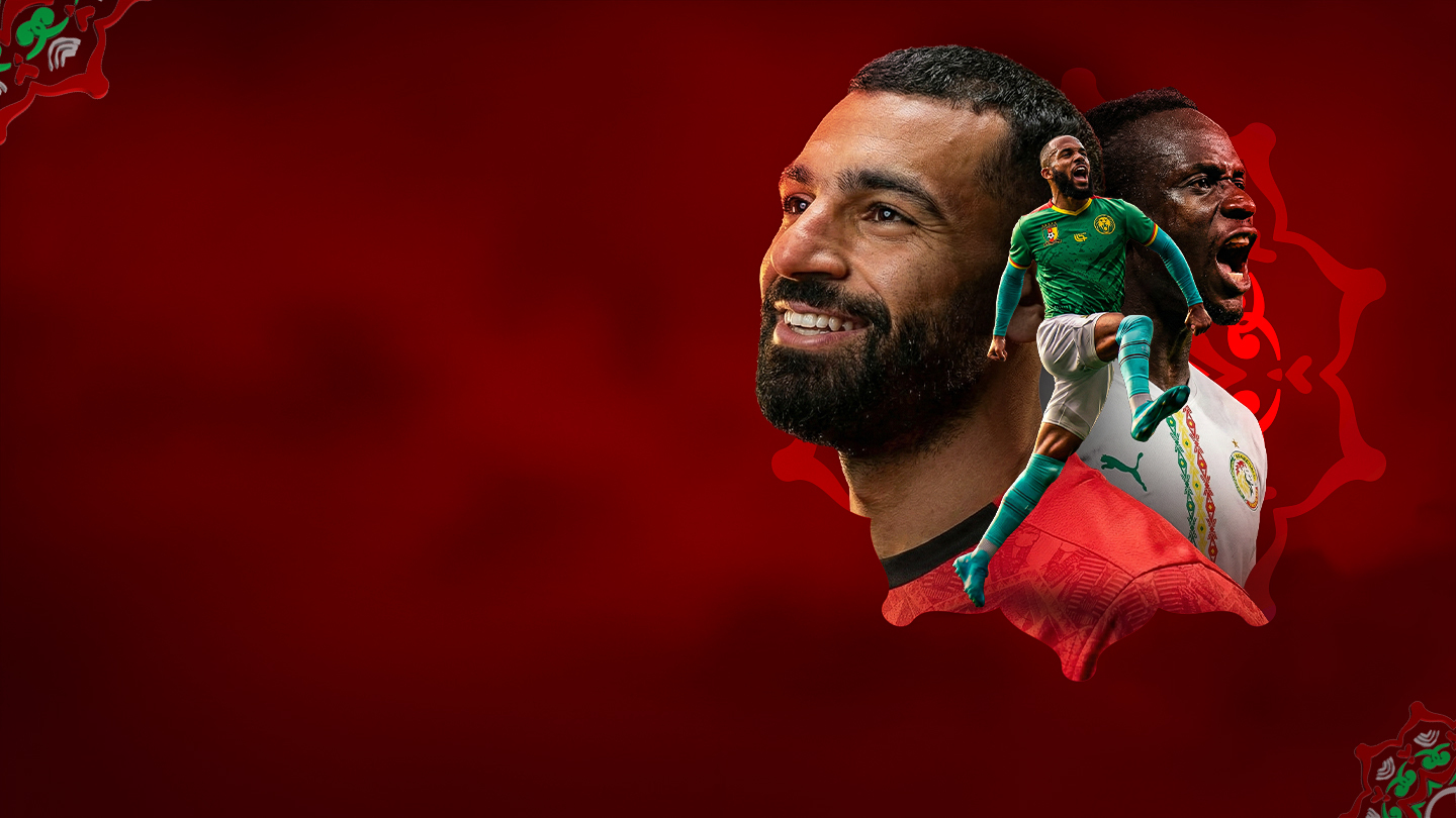 Africa cup of nations 2025-26 football banner
