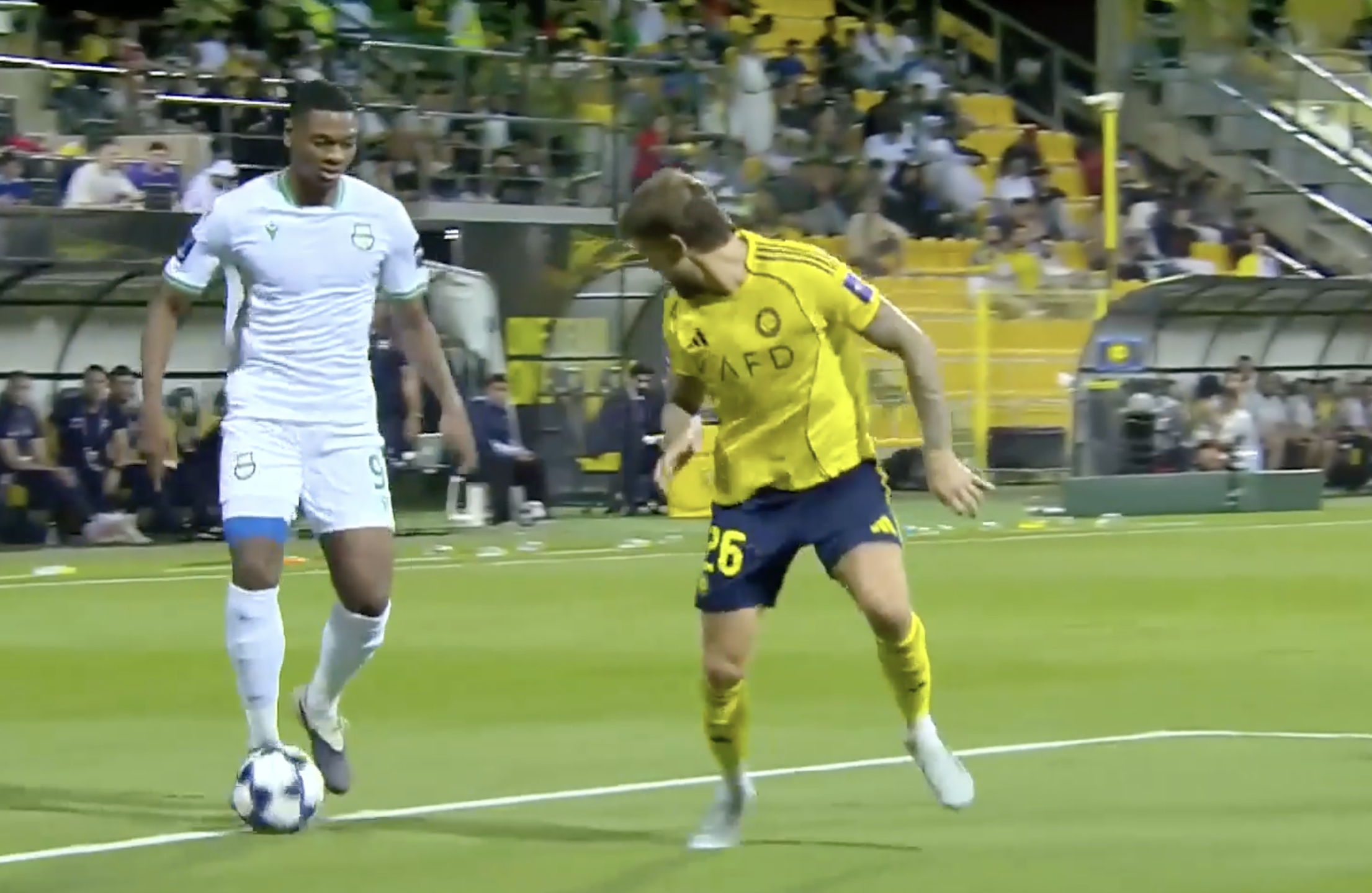 EXCEPTIONAL! Sekou Yansane fires Al Ahli ahead vs Al-Nassr