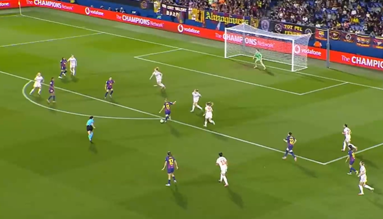 Curler Supreme! Alexia Putellas fired Barca in front