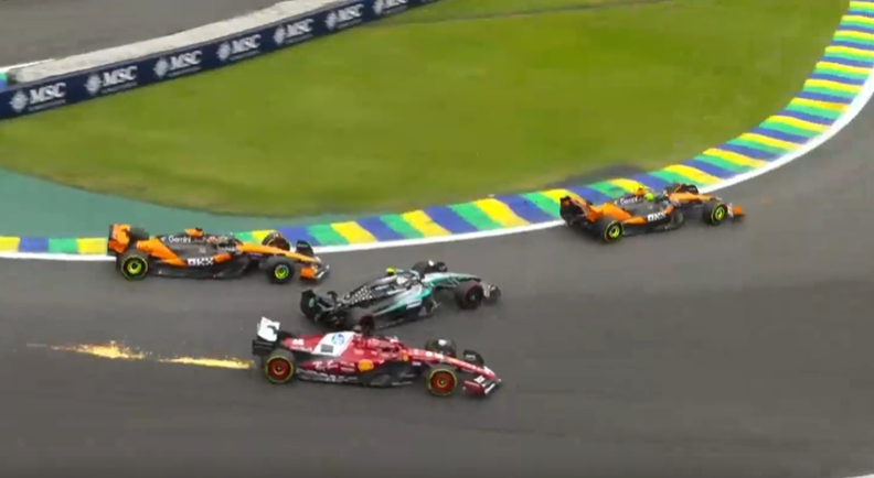 Triple Trouble in Brazil! Piastri, Antonelli and Leclerc collide