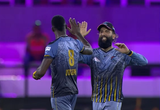 Antigua and Barbuda Falcon beat Guyana Amazon Warriors by 65 runs | Match 30