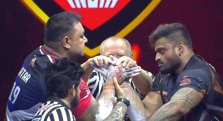 Rohtak Rowdies vs Jaipur Veer | Attar Singh vs Prasenjit Patra (100Kg) | Hindi Highlights