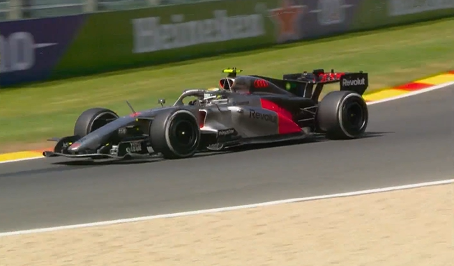 Best Audi moments from the Belgian GP 2026