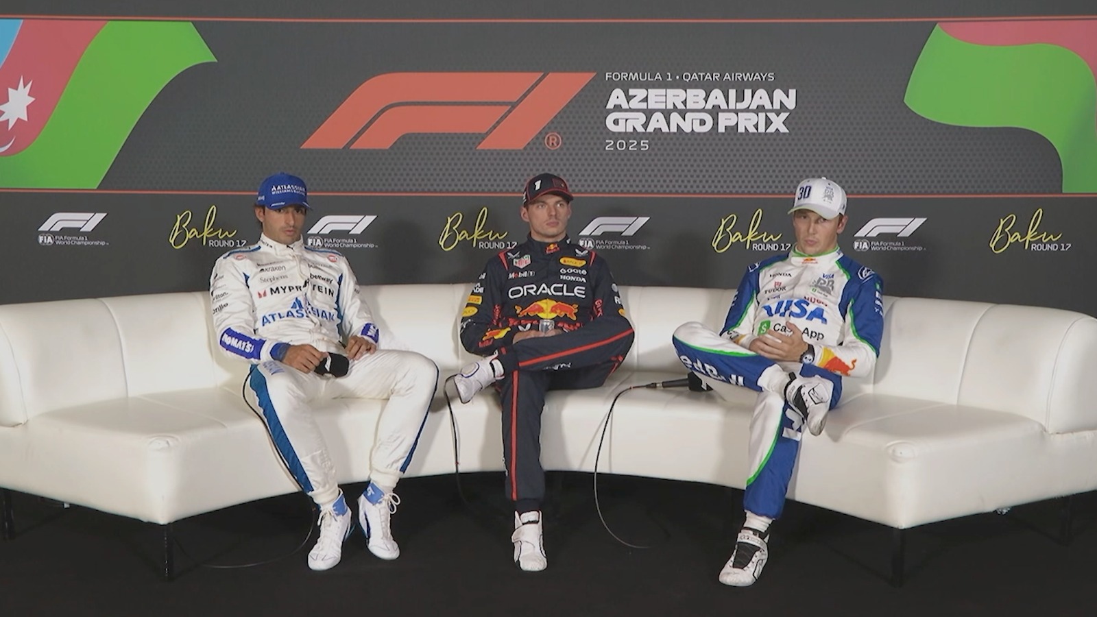 Azerbaijan GP 2025 - Saturday driver press conference