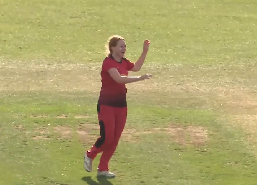 Iris Edwards's 3 for 13 | Match 4