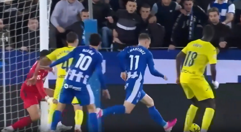 UNREAL! Toni Martinez's back heel finish leaves Villarreal dazed