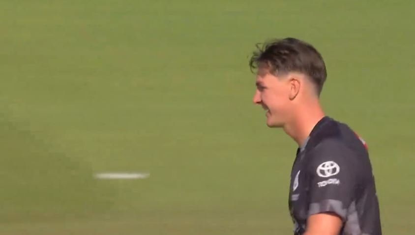 Game-Changer! Sonny Baker bagged a double in one over