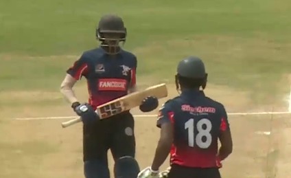 Lions XI vs Tigers XI: S Sanjay Sudhaakar's 55 off 31