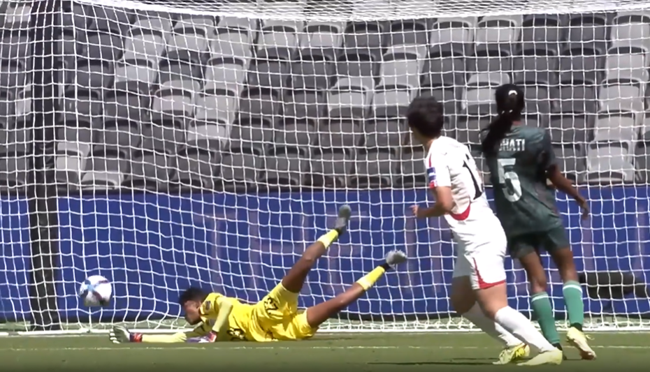 UNREAL STOP! Witness Mile Akter's jaw-dropping save