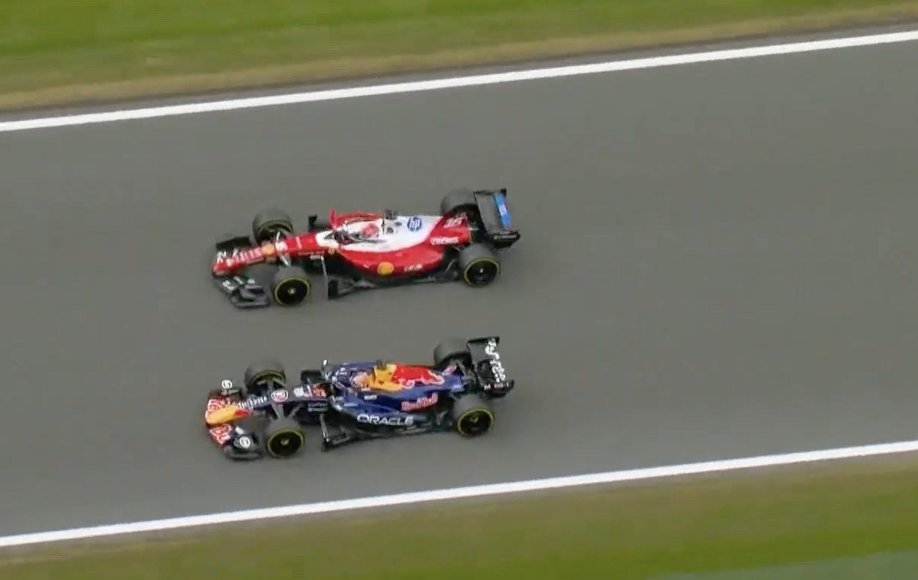 WOW! Max sweeps past Leclerc in the battle for P2 at Spa