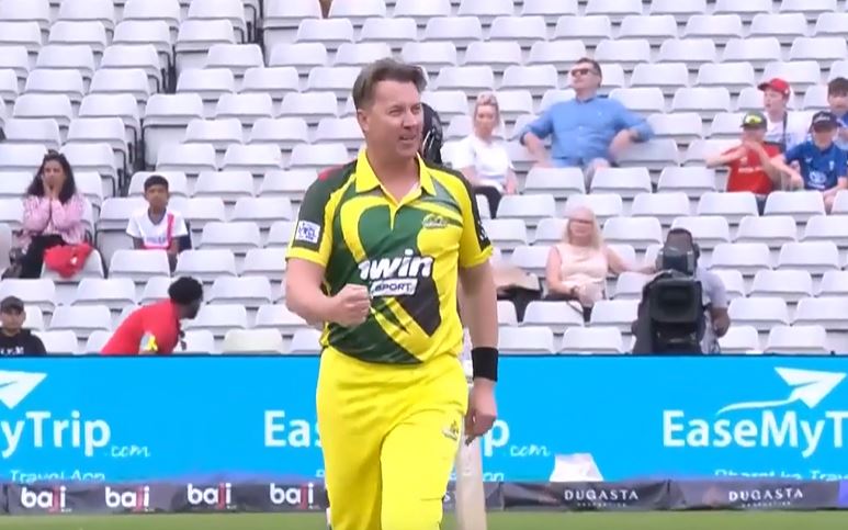 Vintage Binga! Struck in the first over of the match 