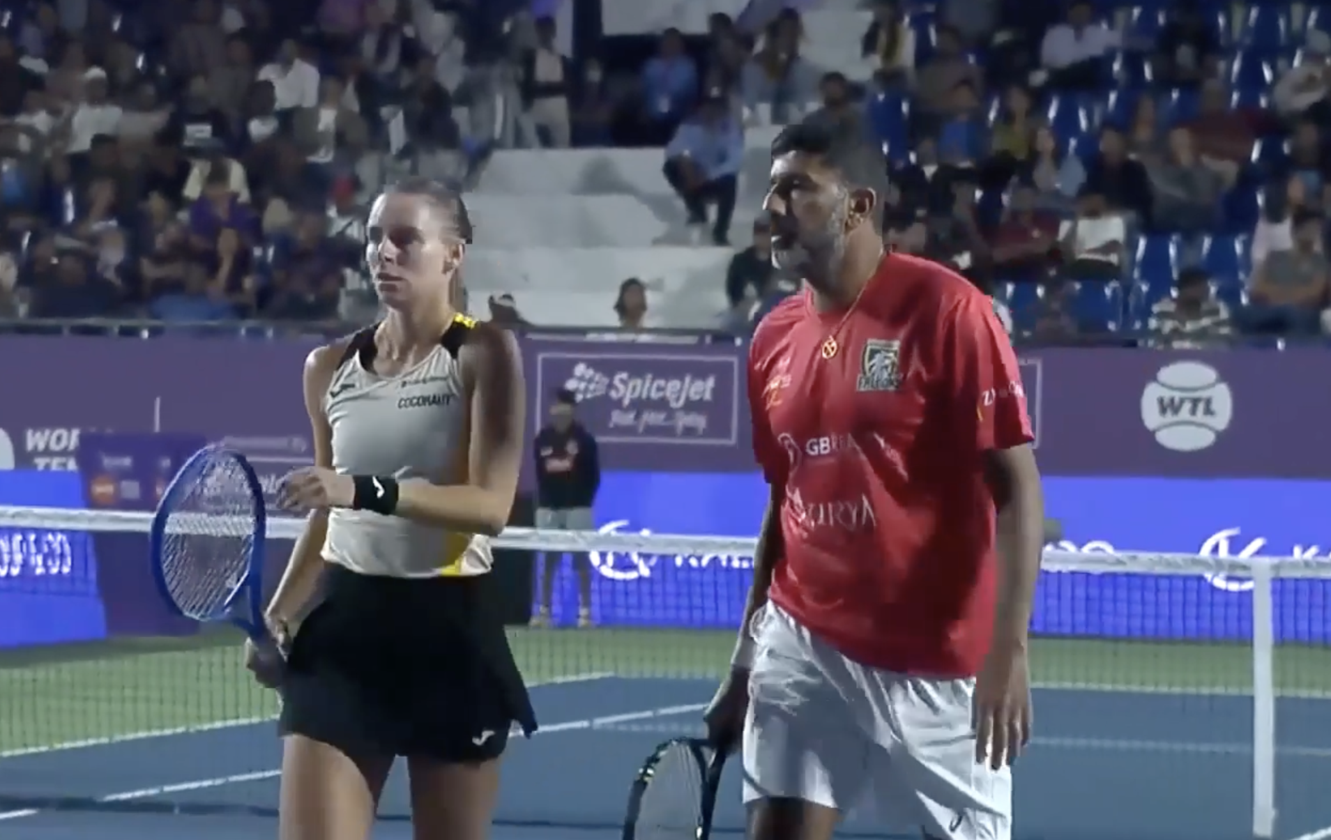 Bhambri/Revathi vs Bopanna/ Linette | Mixed Doubles | Match 4