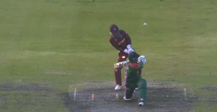 CASTLED! Roston Chase ripped through Mahidul Islam