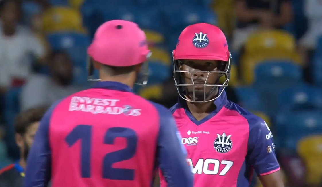Match 13: Barbados beat Antigua & Barbuda by 10 runs (DLS Method)