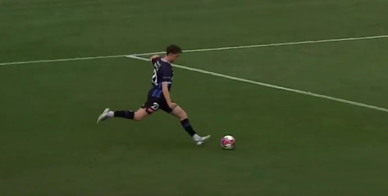 Free-Kick Genius! Jesse Randall strikes from the set piece