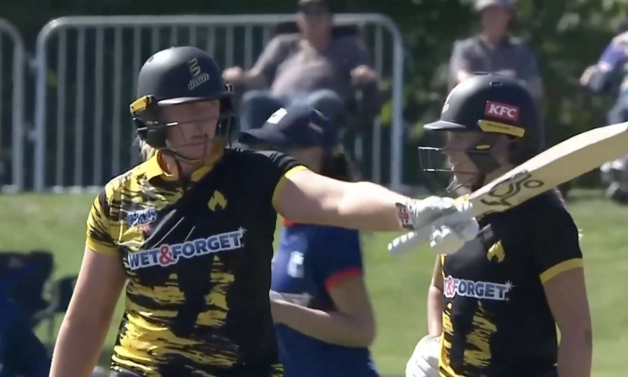 MAGNIFICENT! Rebecca Burns dazzles with a match-defining fifty