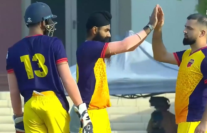 Sharjah Warriorz Development beat Gulf Giants Development 5 wickets | Match 9