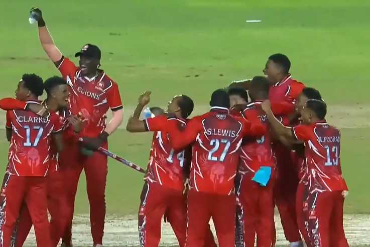 Trinidad & Tobago Legions beat Leeward Islands Thunder by 17 runs | Final