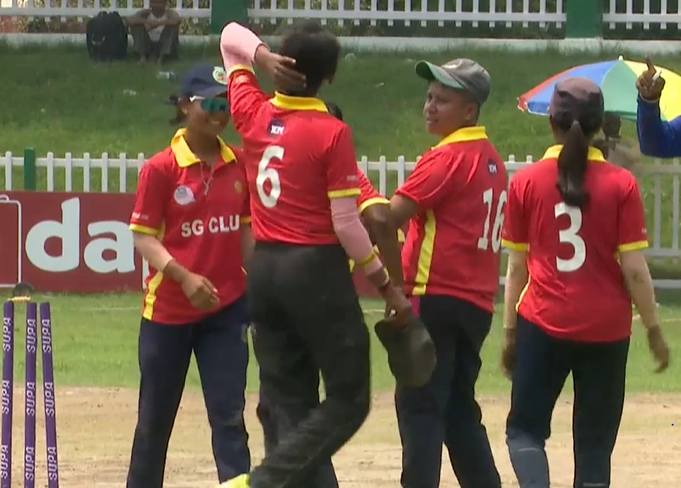 S.G.Club Women beat Maharana AC Women by 18 runs | Match 11