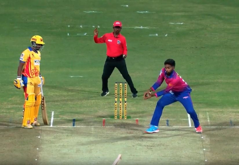 CAUGHT & BOWLED CARNAGE! Mohan Prasath struck in a flash
