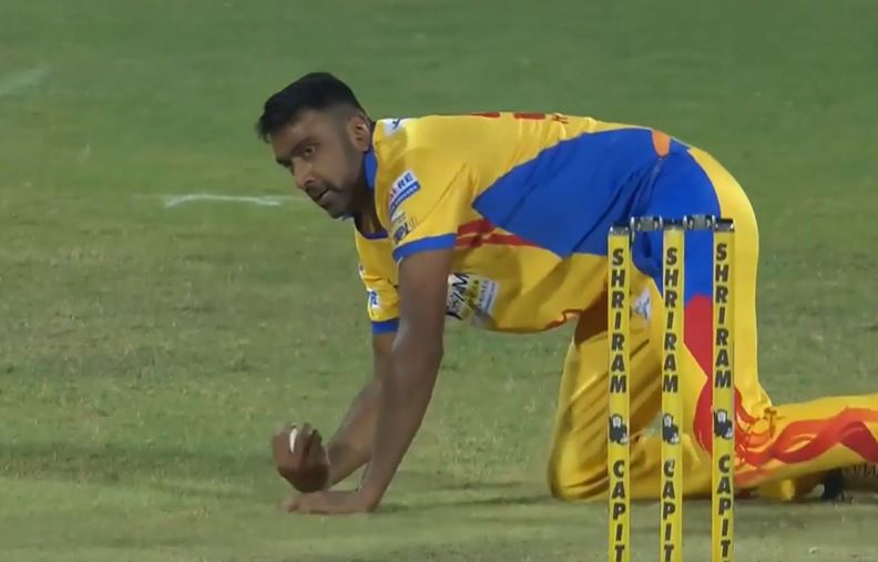 UP, UP & GONE! Ashwin's stunning sky-high caught & bowled