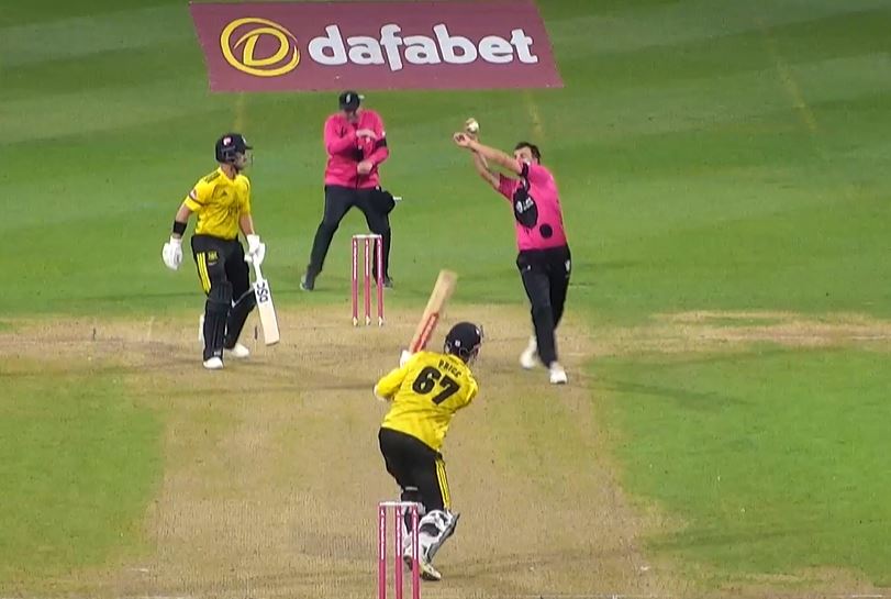 Lightning Reflex! Ben Green's unreal caught & bowled mastery