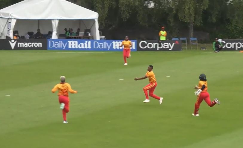 SCINTILLATING! Watch Beloved Biza's running caught & bowled 