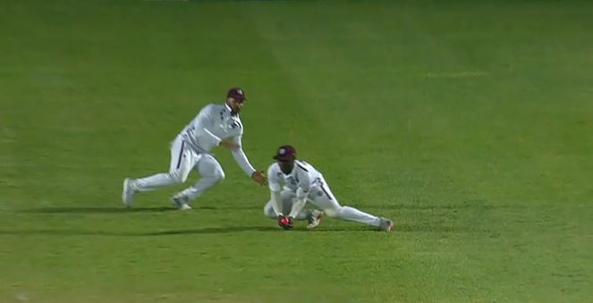 Safe Hands! Kevlon Anderson timed it to perfection