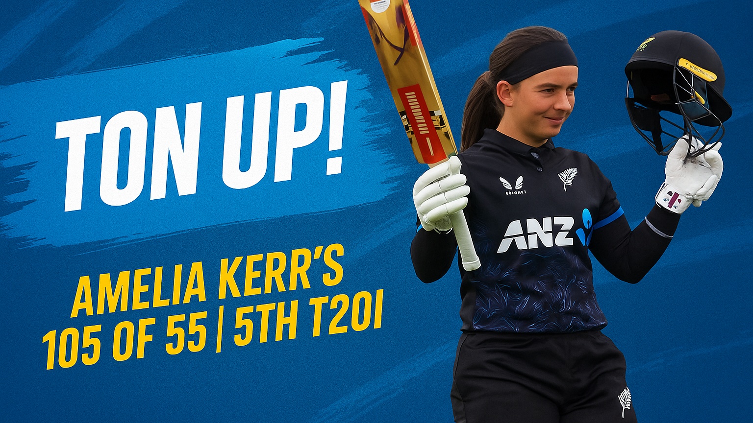 Amelia Kerr's 105 off 55 | 5th T20I