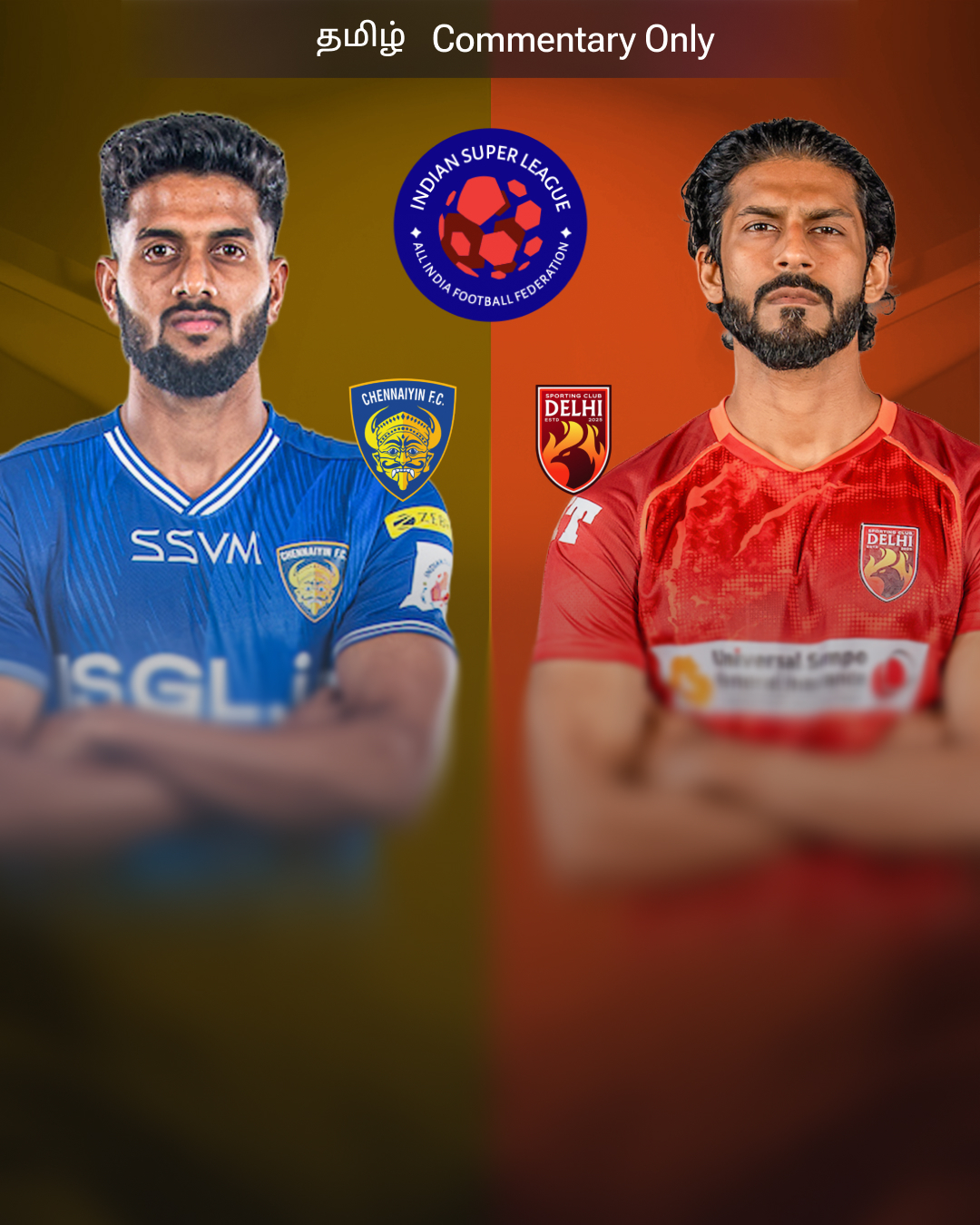 ISL 2025-26  - Regional-Tamil Commentary Only-carousel-image