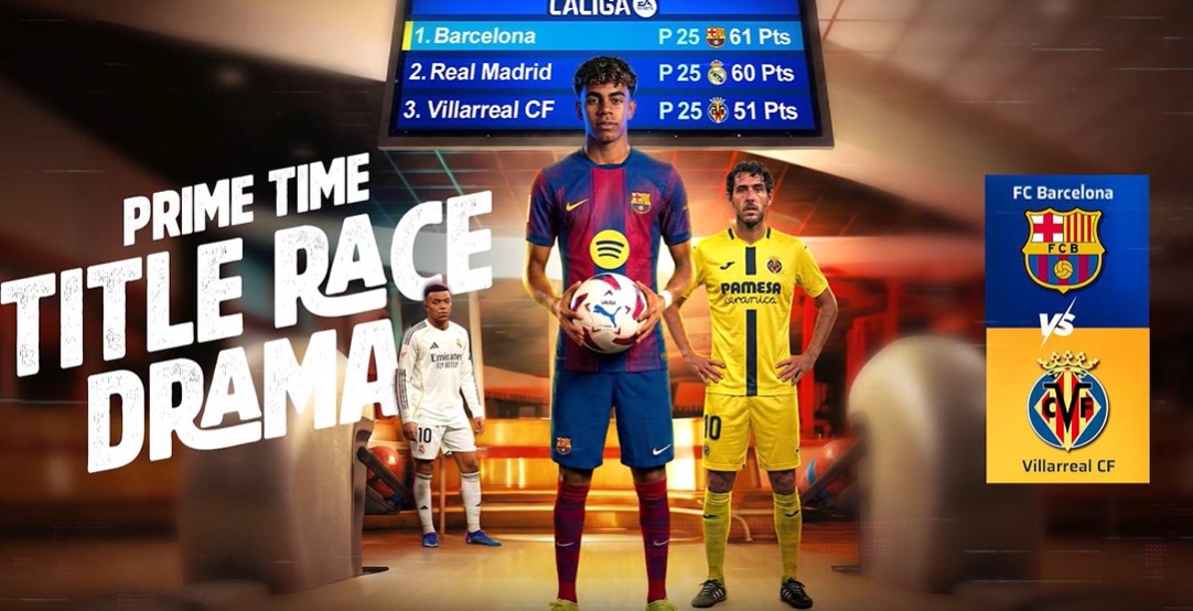 LALIGA title race: Barca aim to tighten grip on top spot vs Villarreal