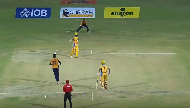 Picture Perfect! Emmanuel Cherian castled Shivam Singh