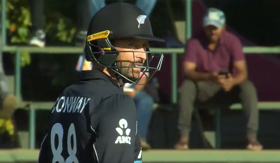 Smart Running! Conway sealed his fifty with a bonus run