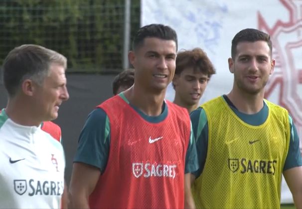 Portugal train ahead of final group match against Georgia