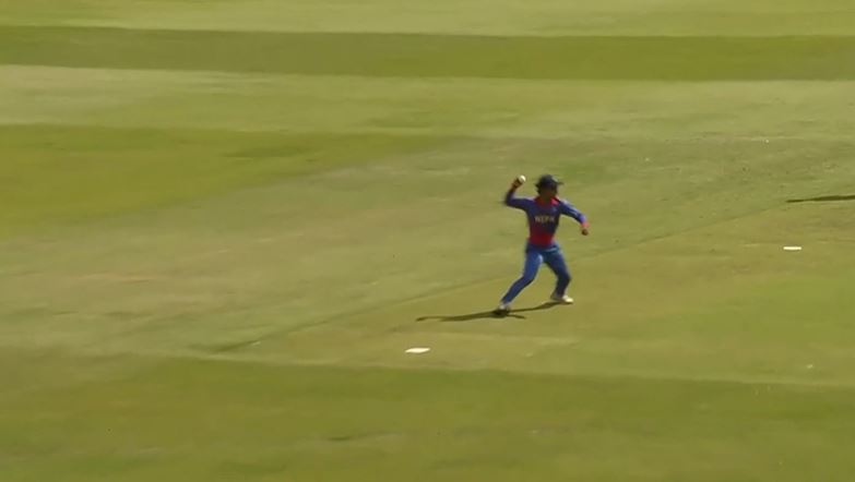 Laser-Sharp! Rohit Paudel’s run-out rocket floored Noah Croes