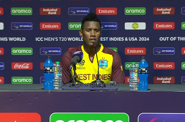  I'm quite happy with the performance: Akeal Hosein