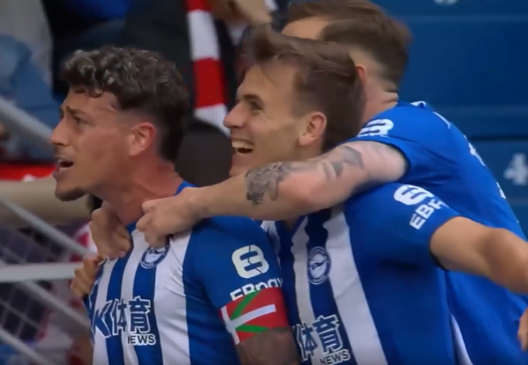 PURE STRIKE! Antonio Blanco finds the top corner from range