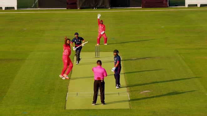 Denmark beat Czech Republic by 118 runs