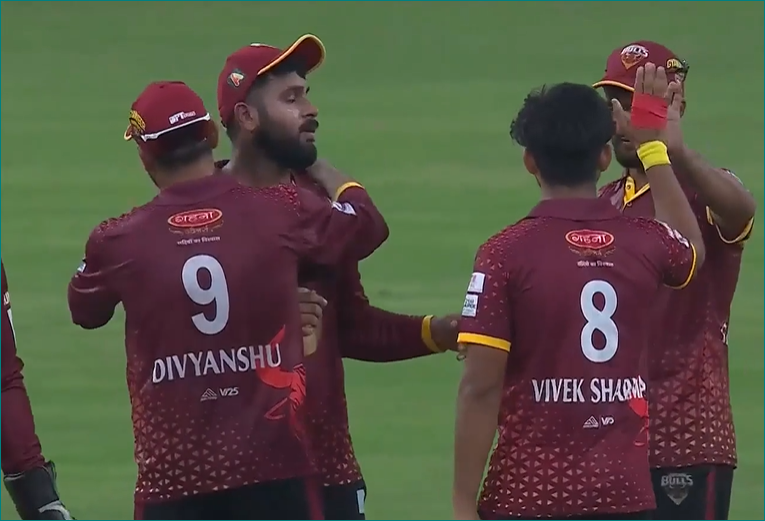 Bundelkhand Bulls beat Jabalpur Royal Lions by 19 runs | Match 18
