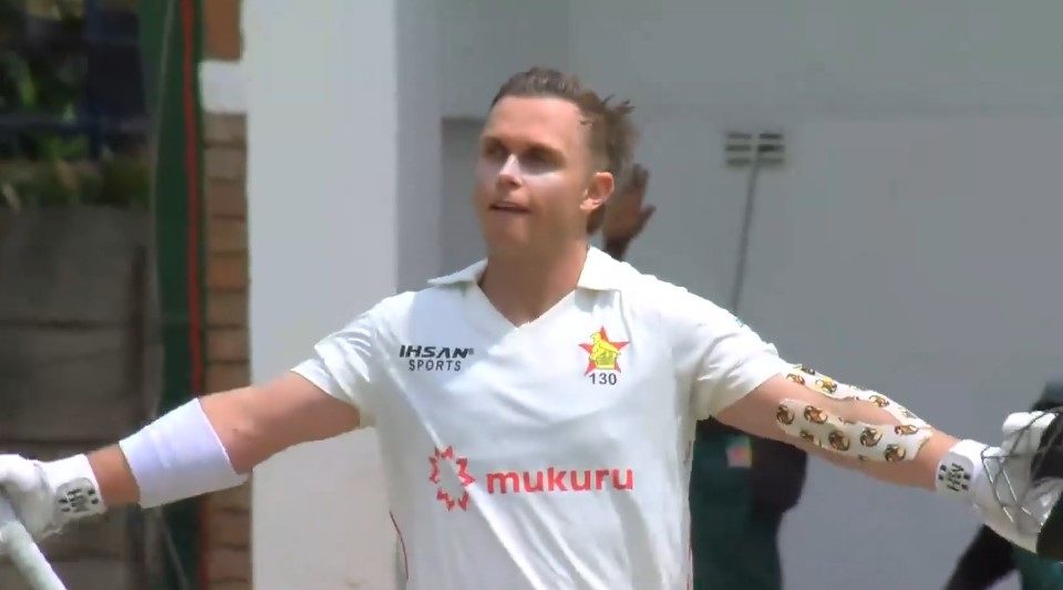 Ben Curran's 121 off 256 | One-off Test, Day 2