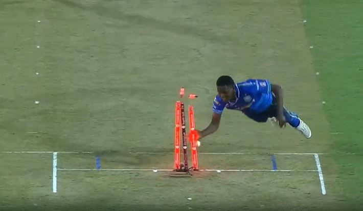Run-Out Masterclass! Keon Gaston stunned McKenny Clarke
