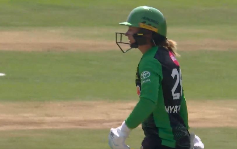 SUPERB! Wyatt-Hodge ran hard to clinch her fifty