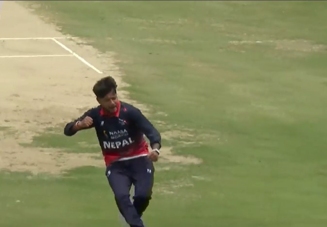 Sandeep Lamichhane's 4 for 41 | Match 104
