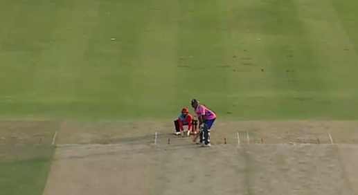 WOAH! Eesam Rahman smashed fifty on T20I debut