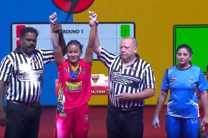 Mumbai Muscle vs Sher-E-Ludhiana | Komal Patel vs Senebi (55 Kg) | English Highlights