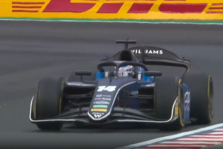 F2 Hungary 2025: Feature Race - Highlights