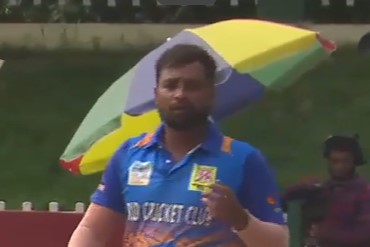 Bud Cricket Club vs Sath Gaon Club: Kaushik Giri's 5 off 21