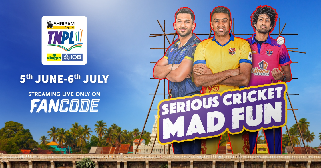 TNPL 2025 | Live on FanCode