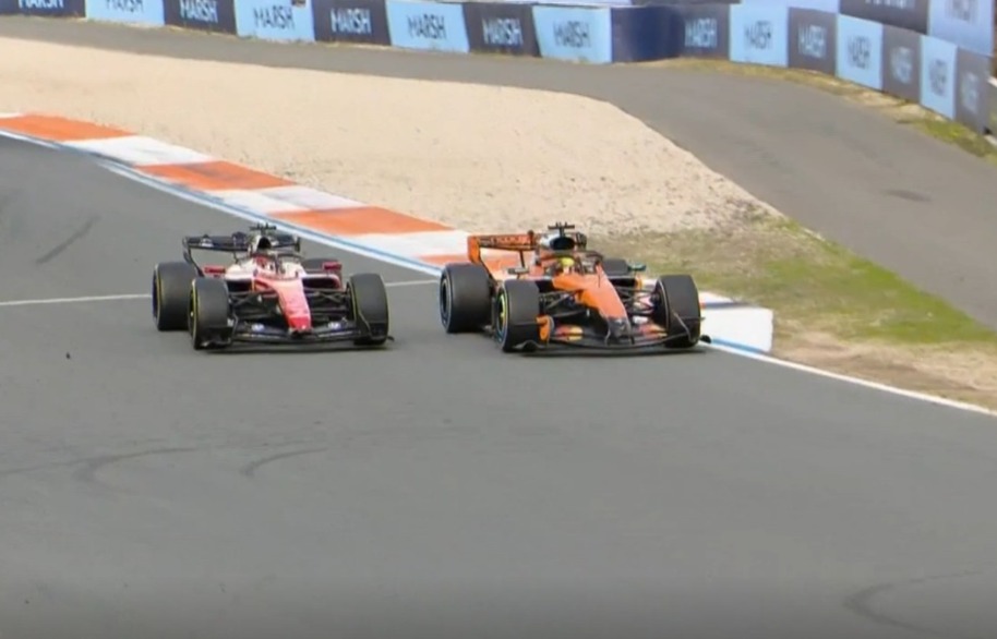 OUTRAGEOUS! Leclerc sweeps past Piastri