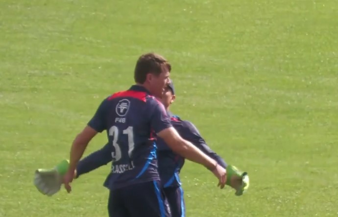 Namibia beat Nepal by 3 runs | Match 119